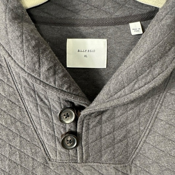 BILLY REID DIAMOND QUILTED SHAWL N XK SWEATSHIRT SIZE XL - Picture 11 of 15